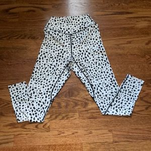 Balance Athletica snow leopard leggings